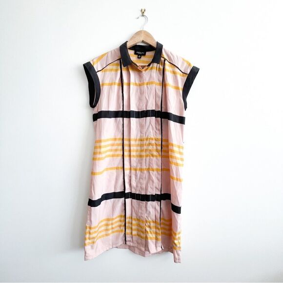 Jason Wu // dress // size medium // pink and yellow dress - Picture 2 of 9